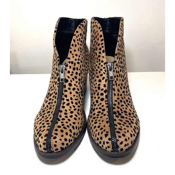 Pierre Dumas Shoes - Pierre Dumas Bootie Animal Print Zipper Alicante Womens 9 Ankle Boots